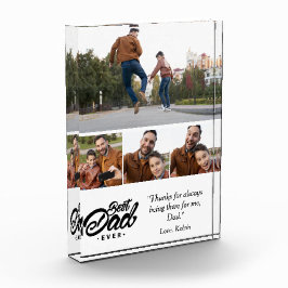 Happy Father's Dayのカスタム写真 フォトブロック