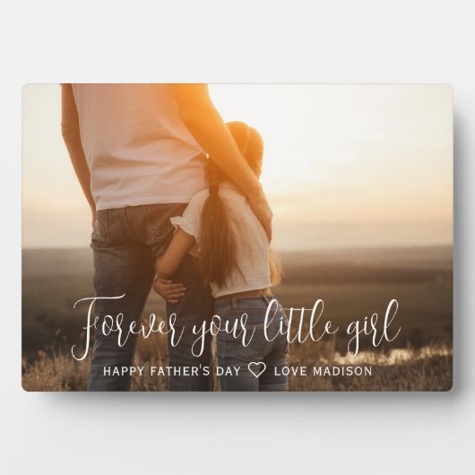 Happy Father's Dayのカスタム写真 フォトプラーク (正面)