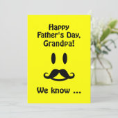 Happy Father's Dayカスタムカード カード (スタンド正面)