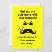 Happy Father's Dayカスタムカード カード (裏面)