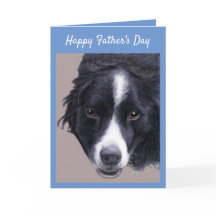 Happy Father's Dayカー縁どド(Collie)