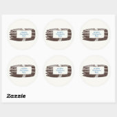 Happy Father's Dayスタンプ ラウンドシール (シート)