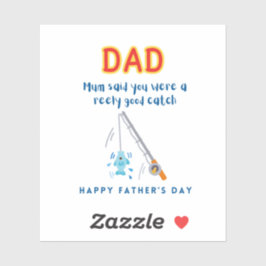Happy Father's Dayステッカー シール