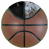 Happy Father's Dayパパ&キッズ名前をカスタムする写真 バスケットボール (右)