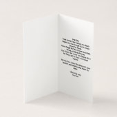 Happy Father's Dayフォトコラージュカード (内部)