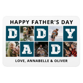 Happy Father's Dayフォトコラージュ マグネット