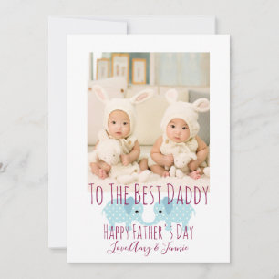 Happy Father's Dayフォトツイカスタムン シーズンカード