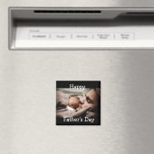 Happy Father's Dayフォトパーソナライズされたマグネット マグネット (インサイチュ (食洗機))