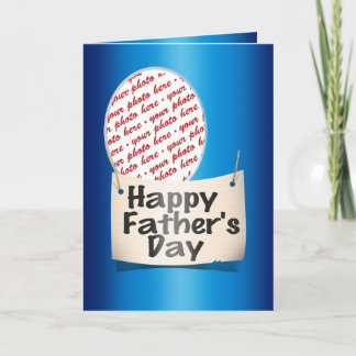 Happy Father's Dayフォトフレーム カード