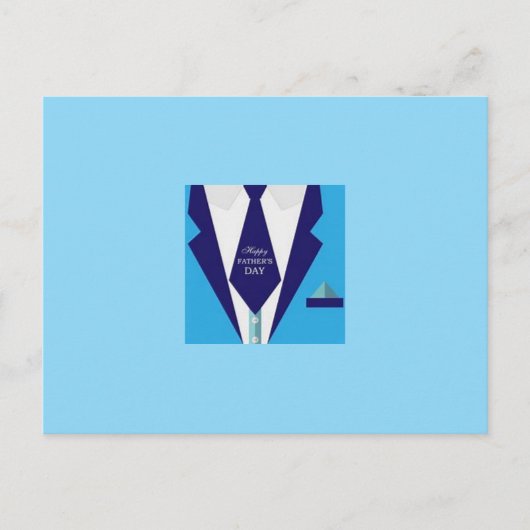 Happy Father's Dayポストカード ポストカード (正面)