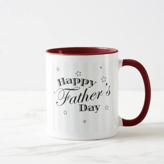 Happy Father's Dayメッセージ マグカップ (右)