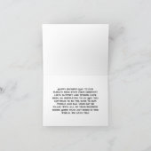 Happy Father's Dayレトロカセットテープ カード (内部)