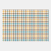 Happy Father's Day口髭と帽子セット3 ラッピングペーパーシート (正面3)