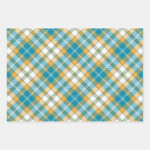 Happy Father's Day口髭と帽子セット3 ラッピングペーパーシート (正面)