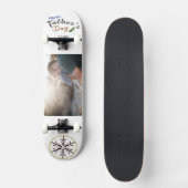 Happy Father's Day幼少期フォトスケートボード スケートボード (正面)