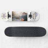 Happy Father's Day幼少期フォトスケートボード スケートボード (横)