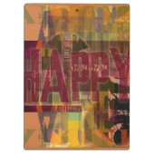 Happy Father's Day私は私のパパクリップボード6 クリップボード (裏面)