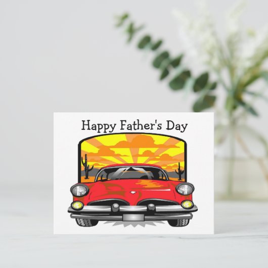 Happy Father's Day – はがき (スタンド正面)