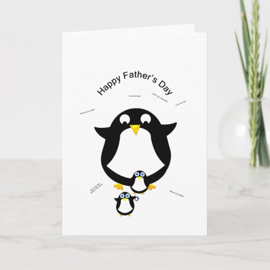 Happy Father's Day – カード (正面)