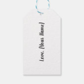 Happy Father's Day ギフトタグ (裏面)