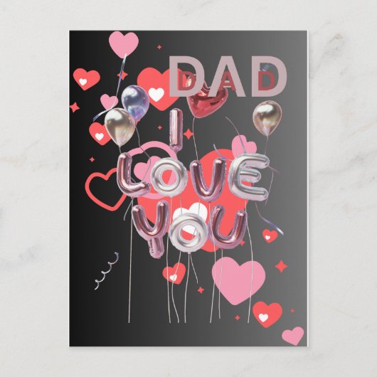 HAPPY FATHER'S DAY  シーズンポストカード (正面)