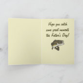 Happy Father's Day!：ビッグ・マウス・ベース カード (内部)