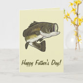 Happy Father's Day!：ビッグ・マウス・ベース カード (黄色い花)