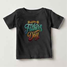 Happy Father's Day ベビーTシャツ