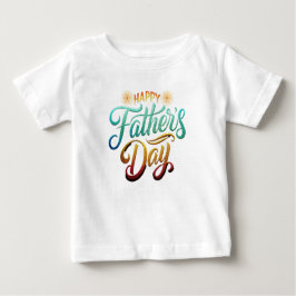Happy Father's Day ベビーTシャツ