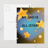 HAPPY FATHER'S DAY  ポストカード (正面/裏面)