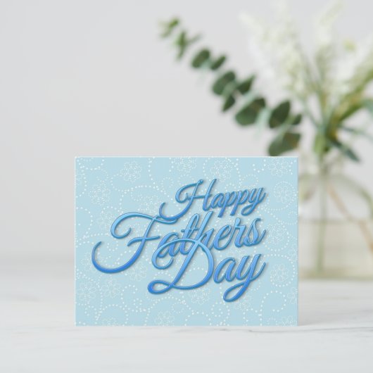 Happy Fathers Day ポストカード (スタンド正面)