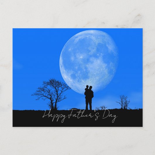 Happy Father's Day ポストカード (正面)