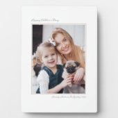 Happy Father's Day, モダンミニマル Photo Memory フォトプラーク (正面)