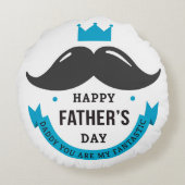 Happy Father's Day ラウンドクッション (裏面)