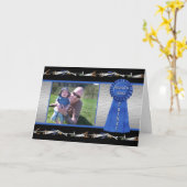 Happy Father's Day – 世界の父最高の-カスタム カード (黄色い花)