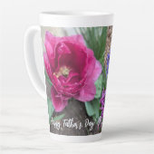 Happy Father's Day 2025 by RoseWritesラテMug カフェラテマグ (左アングル)