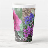 Happy Father's Day 2025 by RoseWritesラテMug カフェラテマグ (正面)