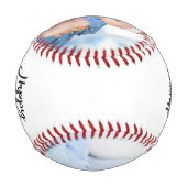 Happy Father's Day 2 Photo Brushスクリプトハート 野球ボール (裏面)