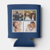 Happy Father's Day 4 Photo With おもしろいパパbod 缶クーラー (裏面)