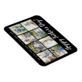 Happy Father's Day 8 Photo カスタム Message |マグネット マグネット (右側)