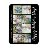Happy Father's Day 8 Photo カスタム Message |マグネット マグネット (縦)