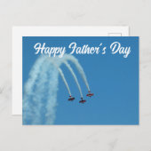 Happy Father's Day - Airshow ポストカード (正面/裏面)