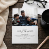 Happy Father's Day Best Papa Ever Photo Collage カード