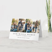 Happy Father's Day Best Papa Ever Photo Collage カード (正面)