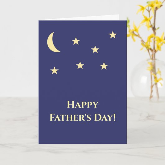 Happy Father's Day Card for Anyone カード (黄色い花)