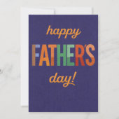Happy Father's Day Card | Humorous Card For Dad シーズンカード (正面)