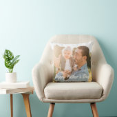 Happy Father's Day Daddy 最高の Photo Greeting クッション (椅子)