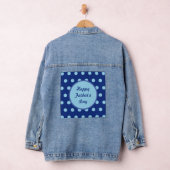 Happy Father's Day Denim Jacket (Navy & Soft Blue) デニムジャケット (ハンガー)