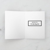 Happy Father's Day, Family Photo Card カード (内部)