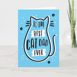Happy Father's day from Cat Card カード